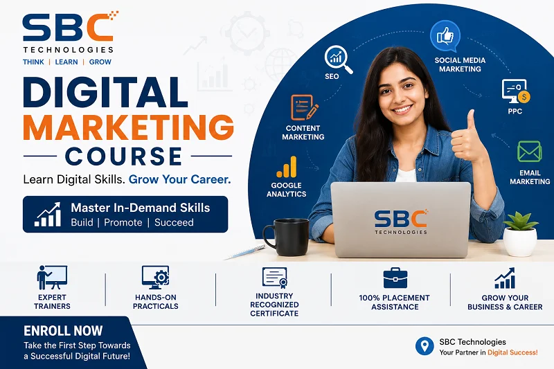 Digital Marketing Training Classroom and Live Project Learning Environment in Noida